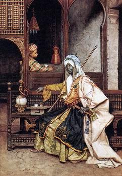 unknow artist Arab or Arabic people and life. Orientalism oil paintings  491 China oil painting art